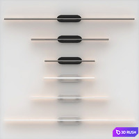 SURAET Wall Lamp 3D Model Vray