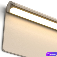 Wall lamp (sconce) PIEGA 140 3D Model Vray, Corona