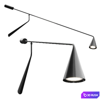 Gordon Wall Conical Diffuser Lamp by Corrado Dotti