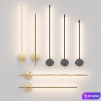 Crystal lux wall light