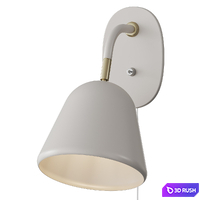 Nordlux - Fleur sconce 3D Model Vray, Corona