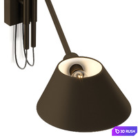 Aromas del Campo Duo Wall Lamp 3D Model Vray, Corona