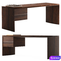 Minotti Daiki Studio table 3D Model Vray