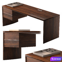 Minotti Daiki Studio table 3D Model Vray
