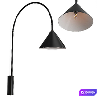 Ozz Wall Lamp By Miniforms 3D Model