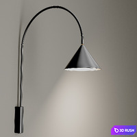 Ozz Wall Lamp By Miniforms 3D Model Vray