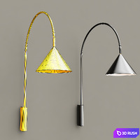 Ozz Wall Lamp By Miniforms 3D Model Vray