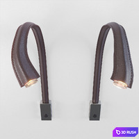 Sconce for reading - Flexiled by Contardi 3D Model Corona