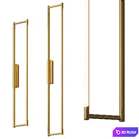 Applique LINK - Wall sconce 3D Model Vray, Corona