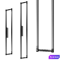 Applique LINK - Wall sconce 3D Model Vray, Corona