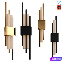 CHORD COLLECTION 3D Model Vray, Corona