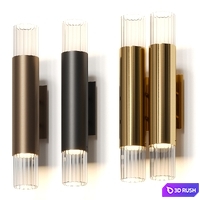 Ilfari Embrace Wall Lamps 3D Model Vray, Corona