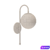 Wall Reading Light 3D Model Corona