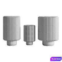 Le Klint Cylinder 3D Model Corona