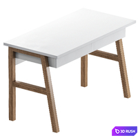 Table Ellipse 3D Model Corona