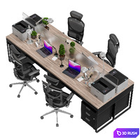 IKEA - Office workplace - Office workplace 16 3D Model Vray, Corona