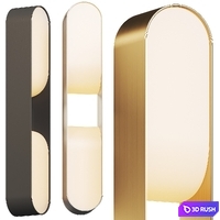 Loop Double by Boyd Lighting 3D Model Vray, Corona