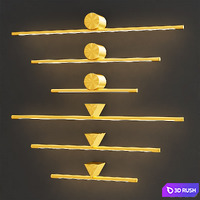 BREEZE collection 3D Model Vray, Corona