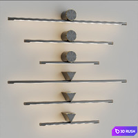BREEZE collection 3D Model Vray, Corona