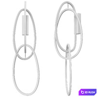 Unfolded Hanging RING 3D Model Corona