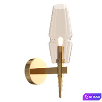 Wall lamp Maytoni LITA H002WL-01G 3D Model Vray