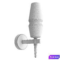 Wall lamp Maytoni LITA H002WL-01G 3D Model Vray