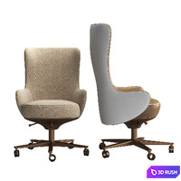 Armchair GENIUS by GIORGETTI 3D Model Corona