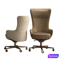 Armchair GENIUS by GIORGETTI 3D Model Corona