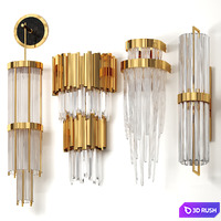 Luxxu Wall Lamps 2 3D Model Vray, Corona