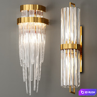 Luxxu Wall Lamps 2 3D Model Vray, Corona