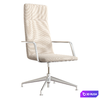 Office chair Torino by La Redoute 3D Model Corona