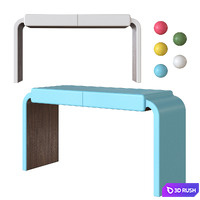 ODINGENIY WORK DESK - SKY 3D Model Corona