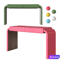 ODINGENIY WORK DESK - SKY 3D Model Corona