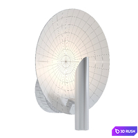 Wall lamp Odeon Light L-vision Florence 4230/1WL 3D Model Corona