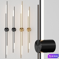Wall lamp Tinus Lampatron 3D Model Corona