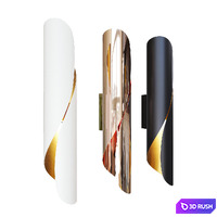 Sconce Galla Wall Light 3D Model Corona