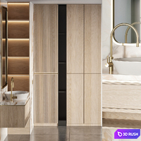 Bathroom furniture 51 3D Model Vray, Corona