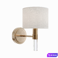Wall lamp (sconce) Lino from Freya-Light 3D Model Corona
