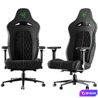 Razer Enki Pro Black/Green 3D Model Corona
