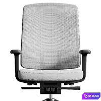 Vitra office chair AM 3D Model Vray, Corona
