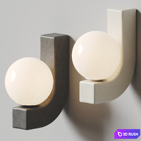 Urban Outfitters - Wally Sconce 3D Model Vray, Corona