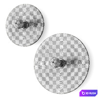 Aromas del Campo Wave Wall Lamps 3D Model Vray, Corona