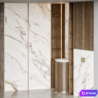 Bathroom Accessories 48 3D Model Vray, Corona
