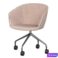 Host Task Chair 3D Model Corona