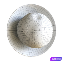 Handle Studio Plate 3D Model Corona