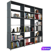 Haller System Cabinet 3D Model Vray