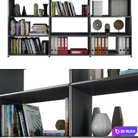 Haller System Cabinet 3D Model Vray
