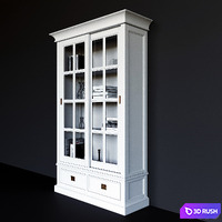 Showcase two-door Oxford Dantone Home 3D Model Corona
