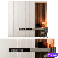 Wardrobe Rublevo 3D Model Vray