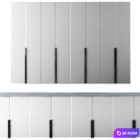Wardrobe Liscia 3D Model Vray